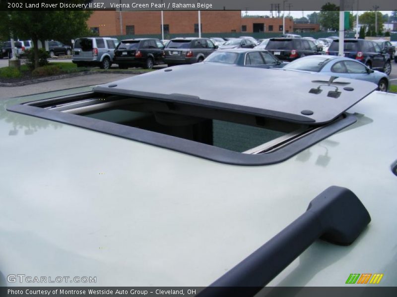 Vienna Green Pearl / Bahama Beige 2002 Land Rover Discovery II SE7