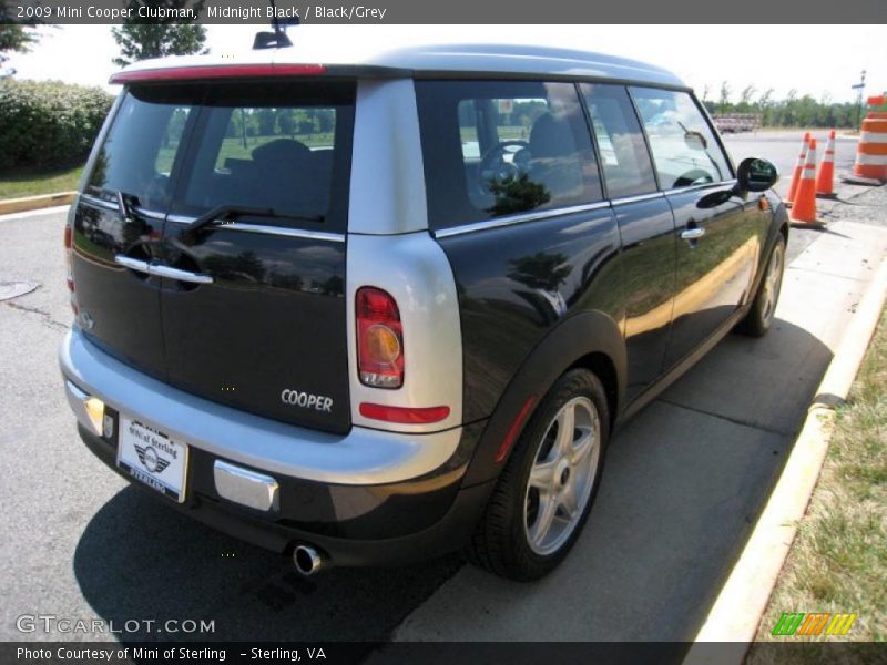 Midnight Black / Black/Grey 2009 Mini Cooper Clubman