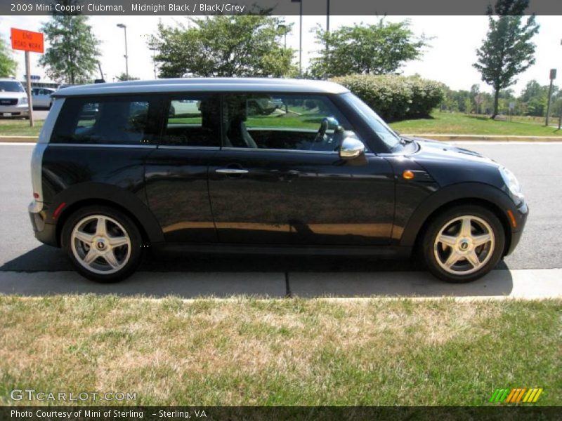 Midnight Black / Black/Grey 2009 Mini Cooper Clubman