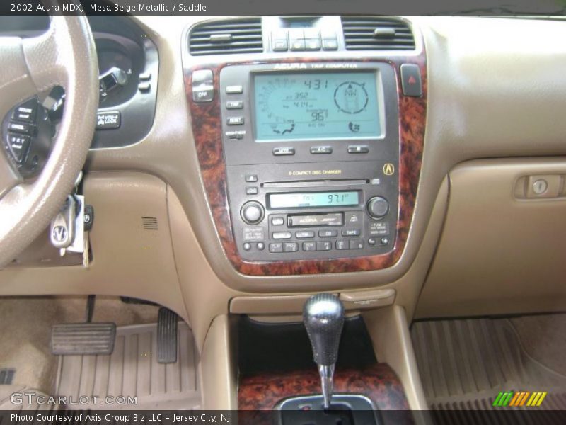 Mesa Beige Metallic / Saddle 2002 Acura MDX