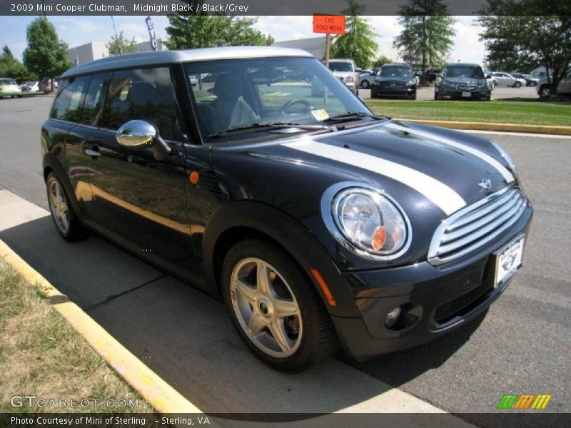 Midnight Black / Black/Grey 2009 Mini Cooper Clubman