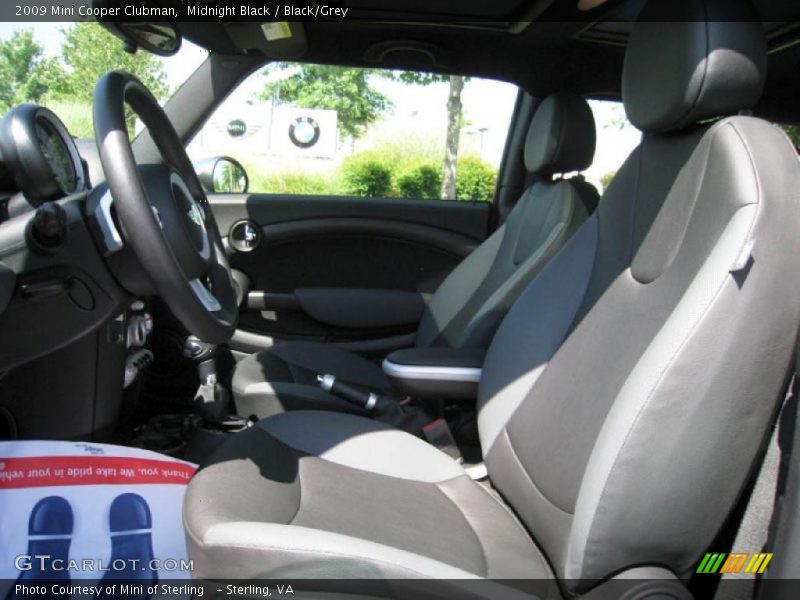 Midnight Black / Black/Grey 2009 Mini Cooper Clubman