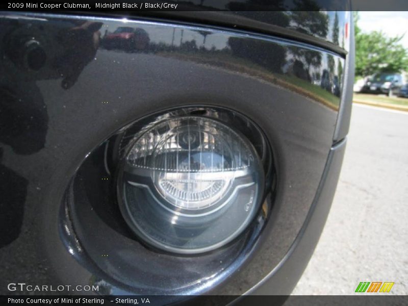 Midnight Black / Black/Grey 2009 Mini Cooper Clubman