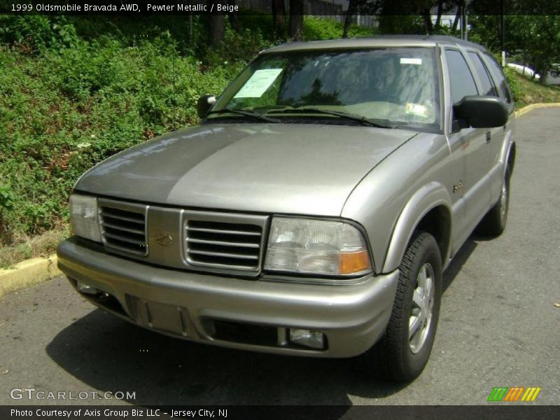 Pewter Metallic / Beige 1999 Oldsmobile Bravada AWD