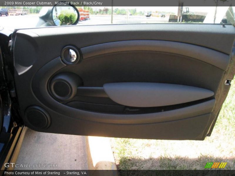 Midnight Black / Black/Grey 2009 Mini Cooper Clubman
