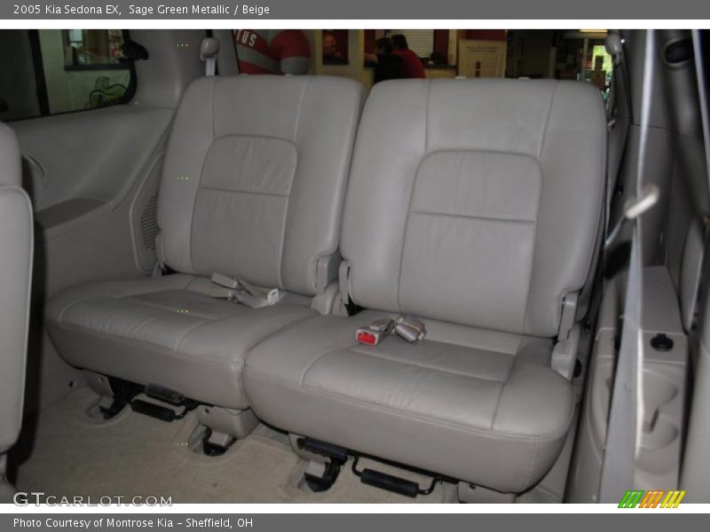Sage Green Metallic / Beige 2005 Kia Sedona EX