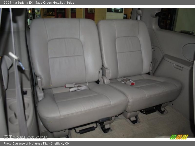 Sage Green Metallic / Beige 2005 Kia Sedona EX