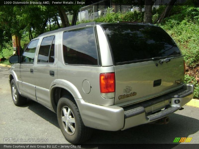 Pewter Metallic / Beige 1999 Oldsmobile Bravada AWD