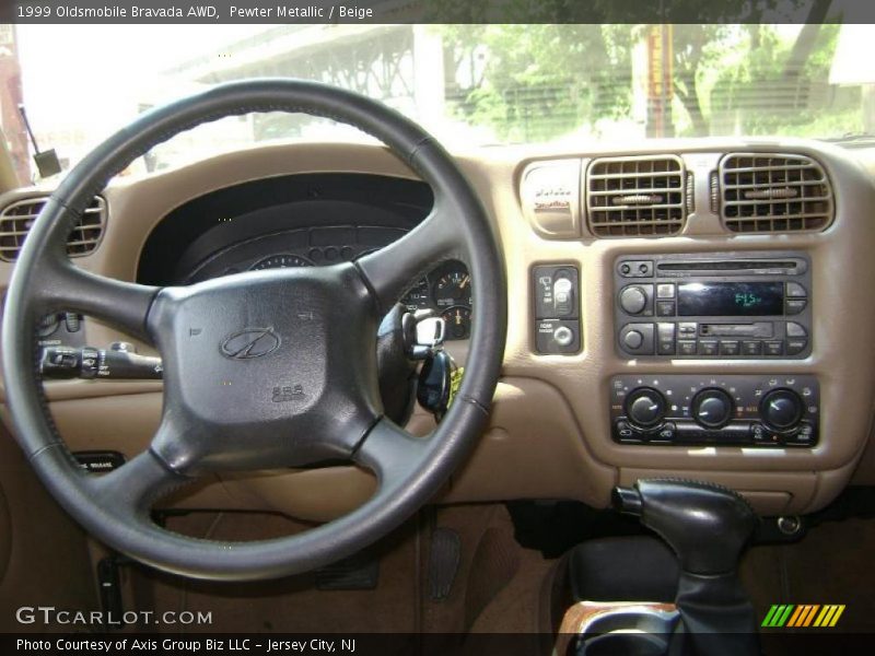 Pewter Metallic / Beige 1999 Oldsmobile Bravada AWD