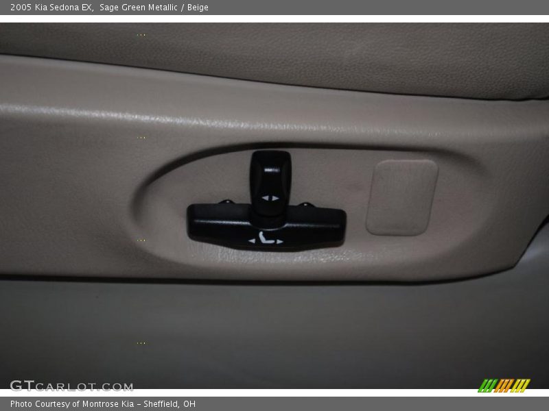 Sage Green Metallic / Beige 2005 Kia Sedona EX