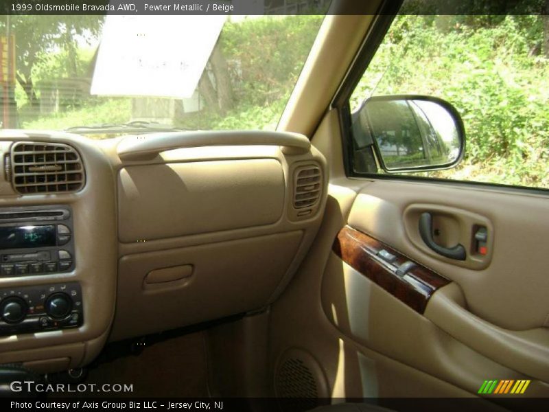 Pewter Metallic / Beige 1999 Oldsmobile Bravada AWD