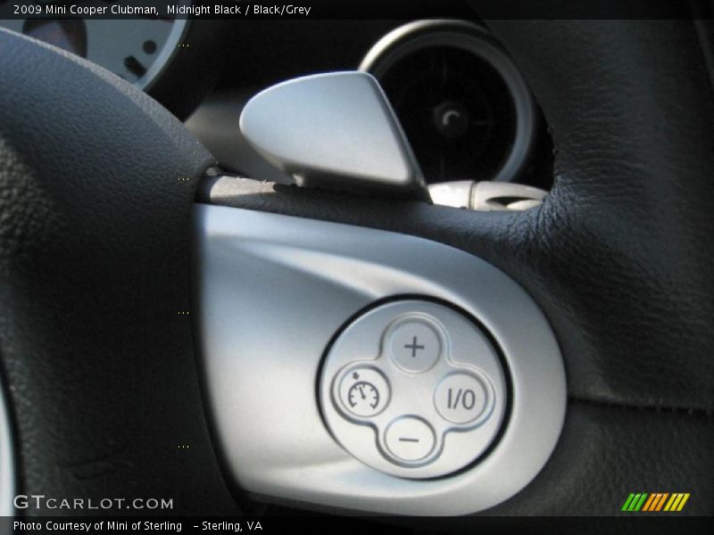 Midnight Black / Black/Grey 2009 Mini Cooper Clubman