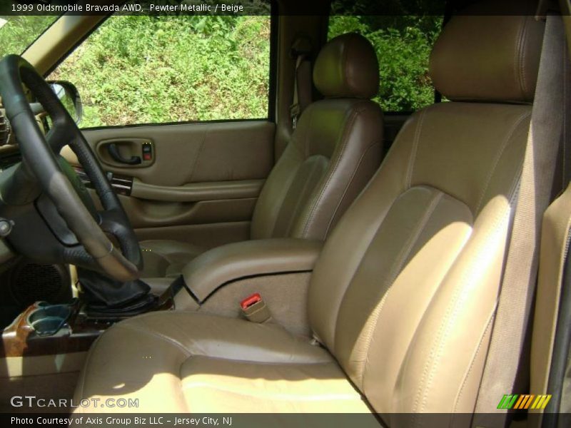 Pewter Metallic / Beige 1999 Oldsmobile Bravada AWD