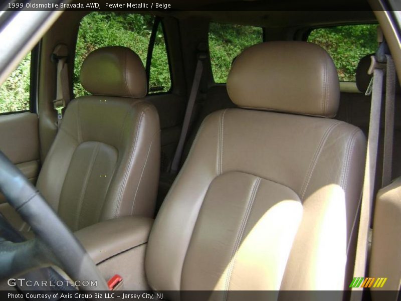 Pewter Metallic / Beige 1999 Oldsmobile Bravada AWD