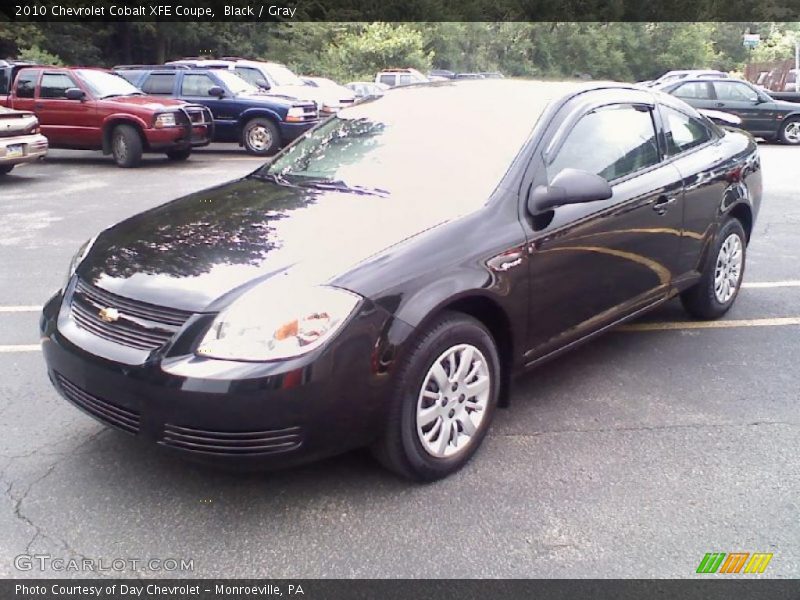 Black / Gray 2010 Chevrolet Cobalt XFE Coupe