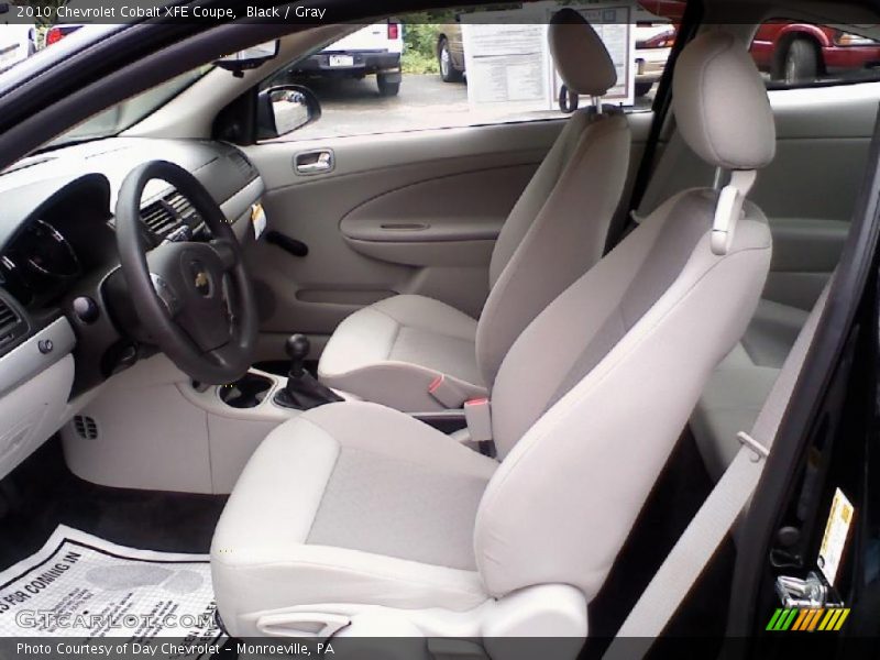 Black / Gray 2010 Chevrolet Cobalt XFE Coupe