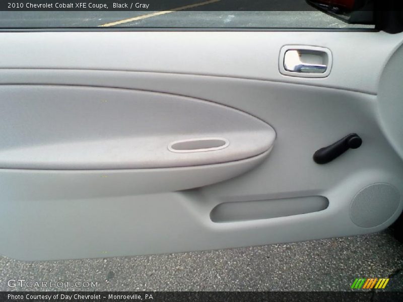 Black / Gray 2010 Chevrolet Cobalt XFE Coupe