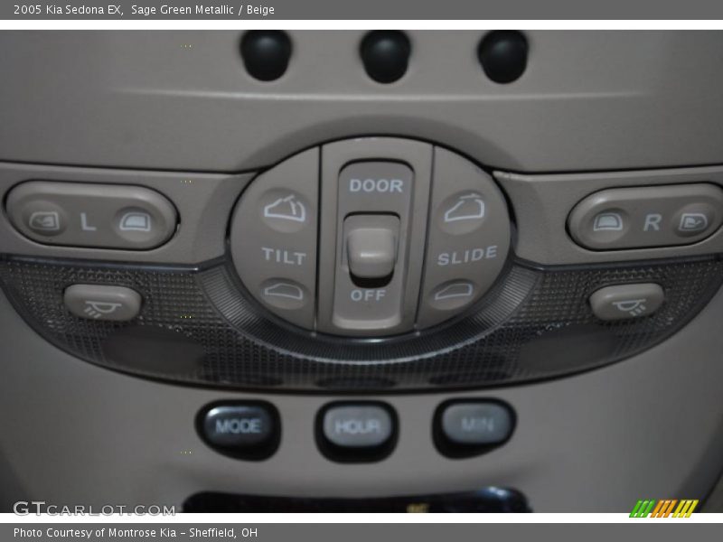 Sage Green Metallic / Beige 2005 Kia Sedona EX