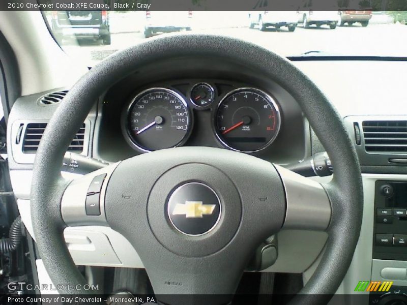 Black / Gray 2010 Chevrolet Cobalt XFE Coupe