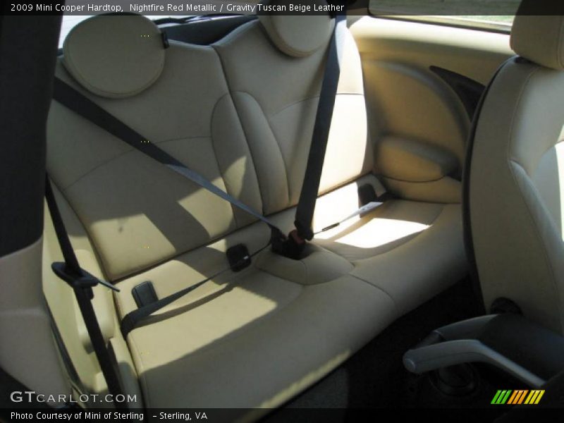 Nightfire Red Metallic / Gravity Tuscan Beige Leather 2009 Mini Cooper Hardtop