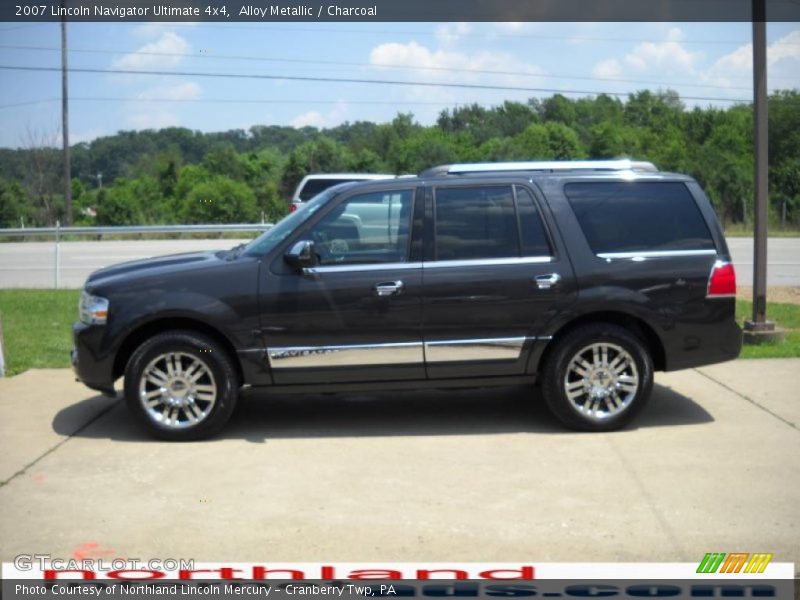Alloy Metallic / Charcoal 2007 Lincoln Navigator Ultimate 4x4