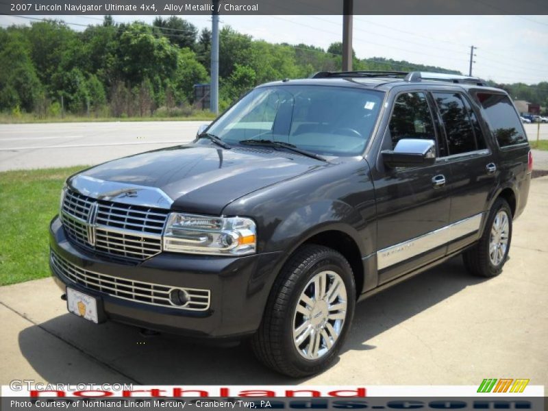 Alloy Metallic / Charcoal 2007 Lincoln Navigator Ultimate 4x4