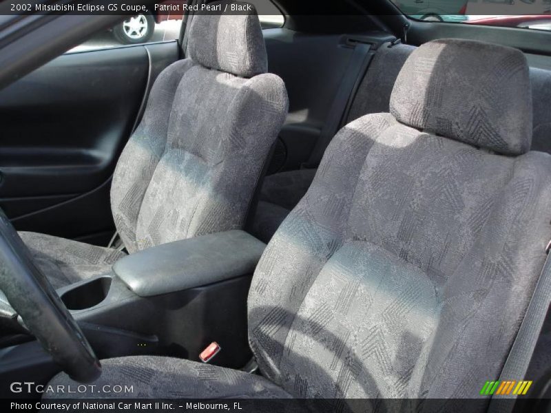 Patriot Red Pearl / Black 2002 Mitsubishi Eclipse GS Coupe
