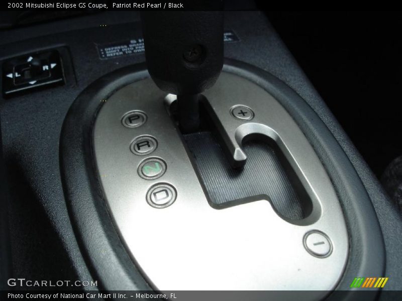 Patriot Red Pearl / Black 2002 Mitsubishi Eclipse GS Coupe