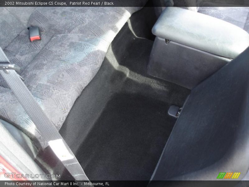 Patriot Red Pearl / Black 2002 Mitsubishi Eclipse GS Coupe