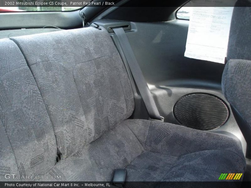 Patriot Red Pearl / Black 2002 Mitsubishi Eclipse GS Coupe