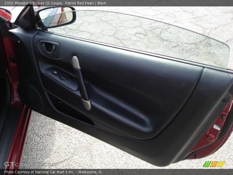 Patriot Red Pearl / Black 2002 Mitsubishi Eclipse GS Coupe