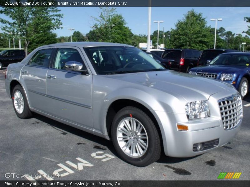 Bright Silver Metallic / Dark Slate Gray 2010 Chrysler 300 Touring