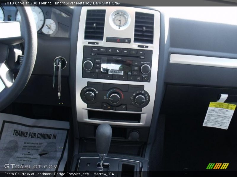 Bright Silver Metallic / Dark Slate Gray 2010 Chrysler 300 Touring