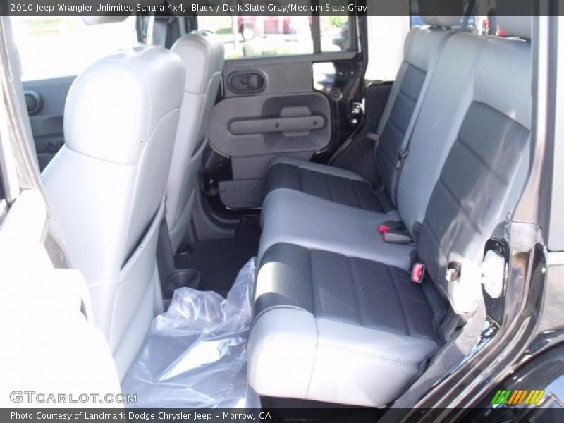 Black / Dark Slate Gray/Medium Slate Gray 2010 Jeep Wrangler Unlimited Sahara 4x4