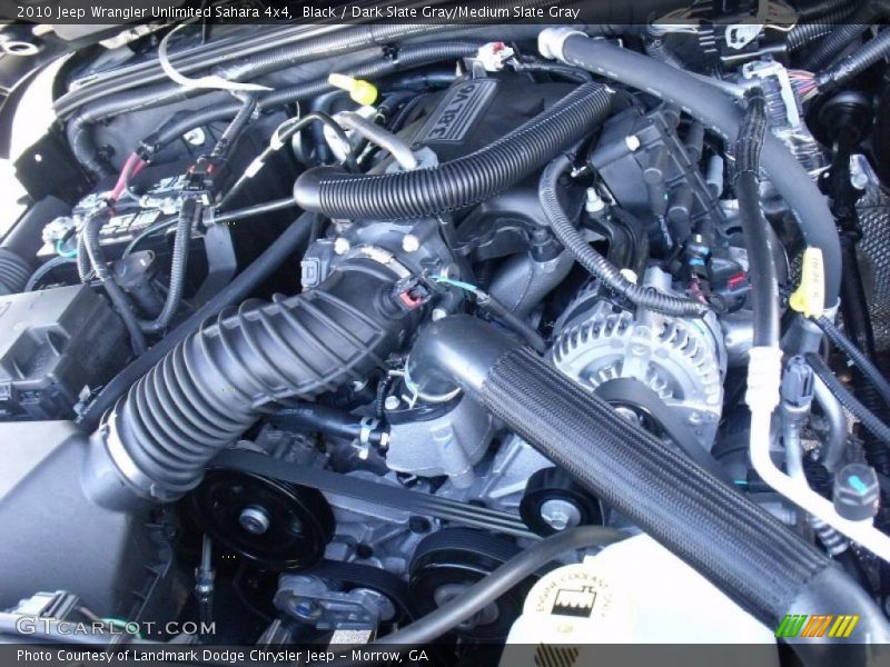 Black / Dark Slate Gray/Medium Slate Gray 2010 Jeep Wrangler Unlimited Sahara 4x4