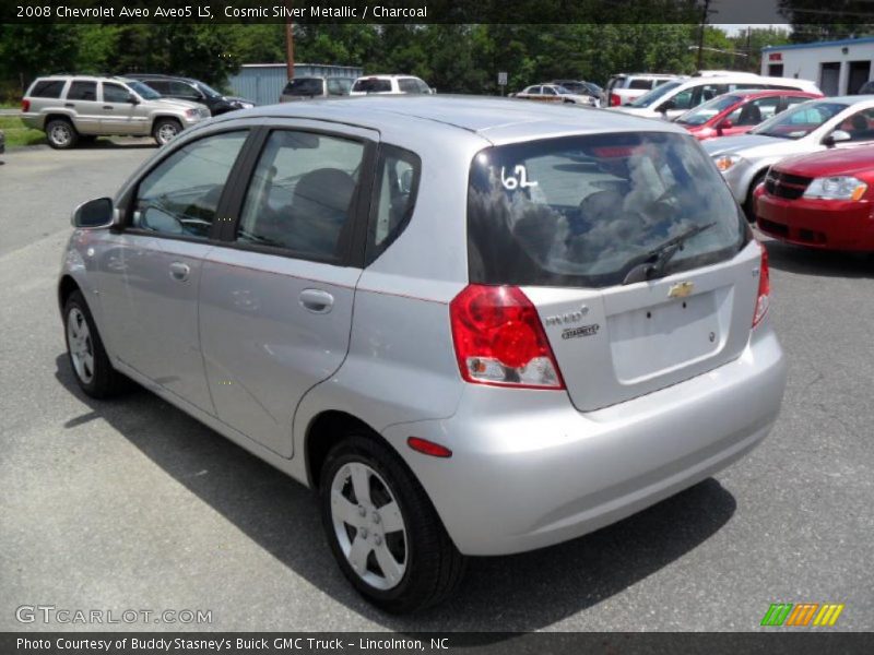 Cosmic Silver Metallic / Charcoal 2008 Chevrolet Aveo Aveo5 LS