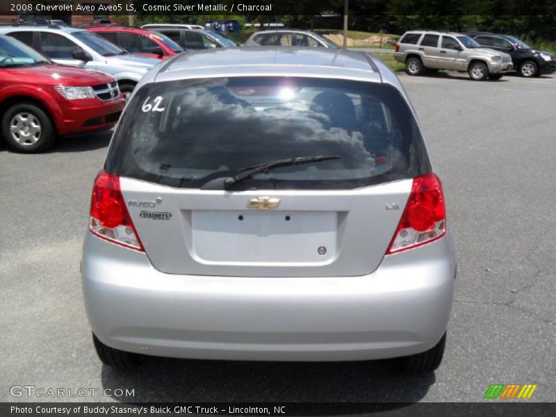 Cosmic Silver Metallic / Charcoal 2008 Chevrolet Aveo Aveo5 LS