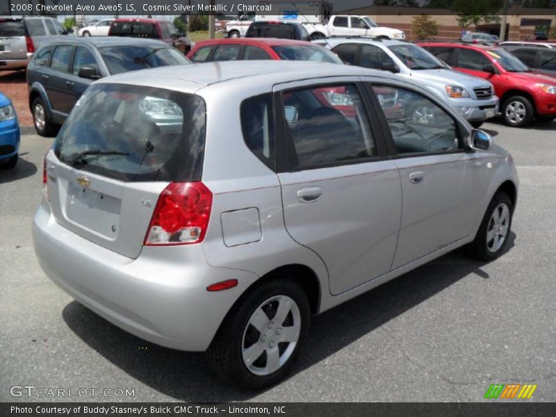 Cosmic Silver Metallic / Charcoal 2008 Chevrolet Aveo Aveo5 LS