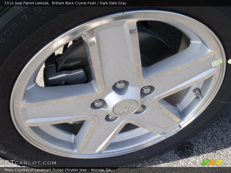 Brilliant Black Crystal Pearl / Dark Slate Gray 2010 Jeep Patriot Latitude
