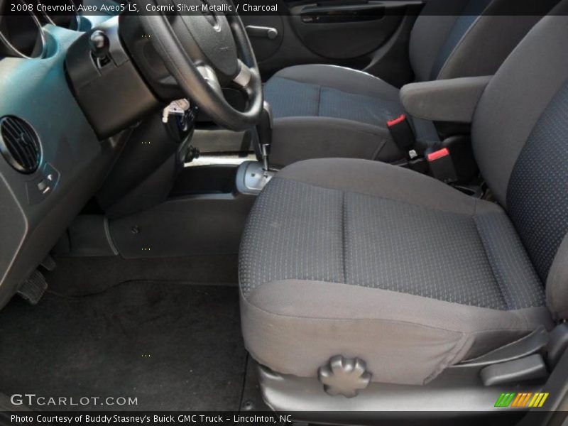 Cosmic Silver Metallic / Charcoal 2008 Chevrolet Aveo Aveo5 LS