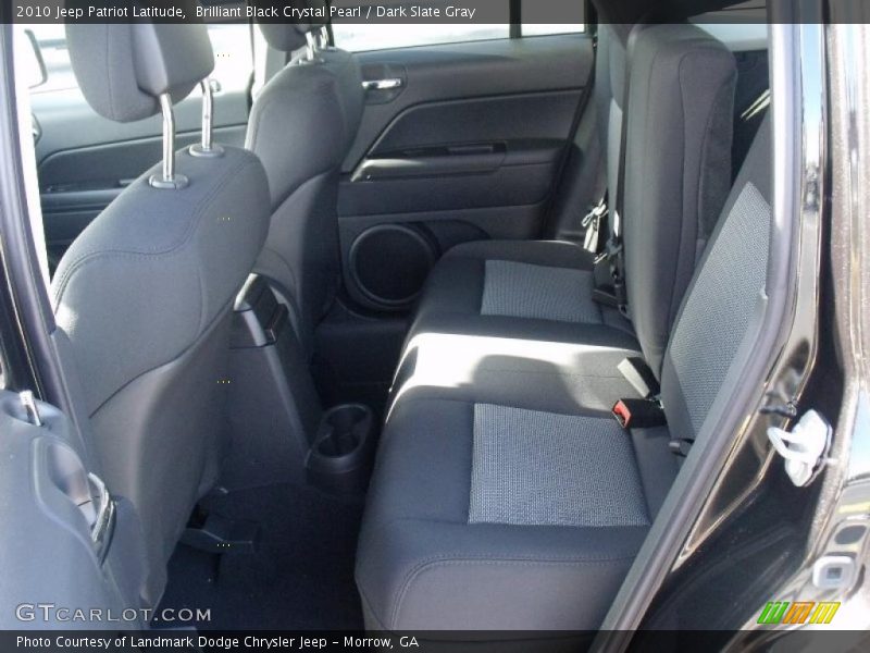 Brilliant Black Crystal Pearl / Dark Slate Gray 2010 Jeep Patriot Latitude