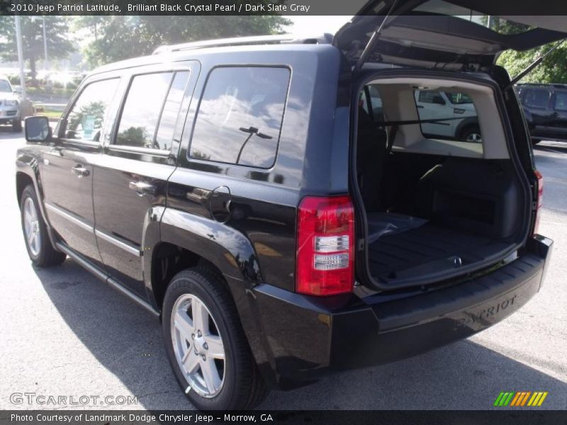 Brilliant Black Crystal Pearl / Dark Slate Gray 2010 Jeep Patriot Latitude