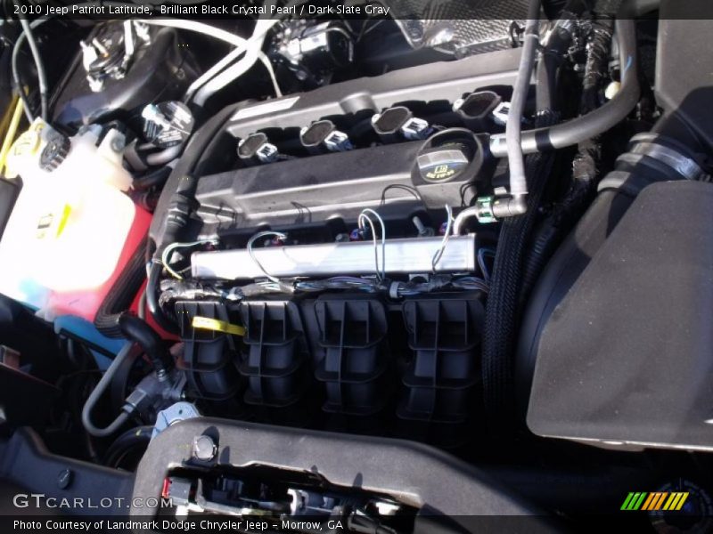 Brilliant Black Crystal Pearl / Dark Slate Gray 2010 Jeep Patriot Latitude