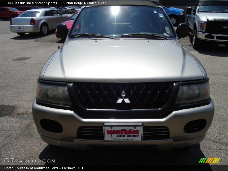 Sudan Beige Metallic / Tan 2004 Mitsubishi Montero Sport LS