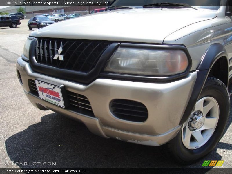 Sudan Beige Metallic / Tan 2004 Mitsubishi Montero Sport LS