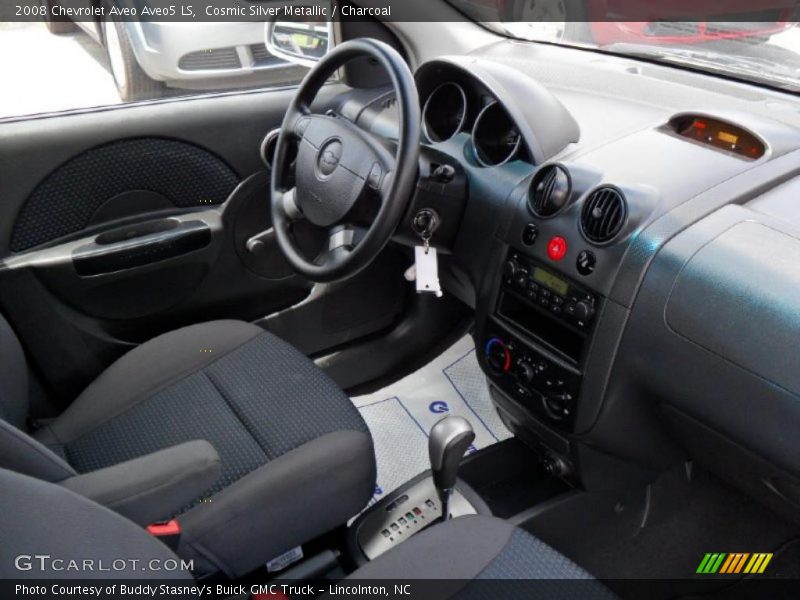 Cosmic Silver Metallic / Charcoal 2008 Chevrolet Aveo Aveo5 LS