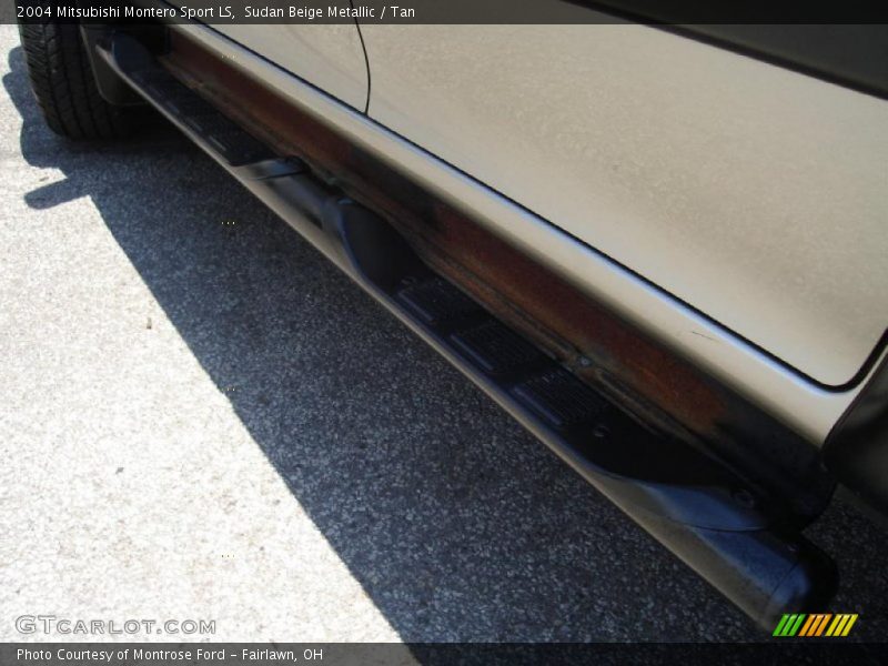 Sudan Beige Metallic / Tan 2004 Mitsubishi Montero Sport LS