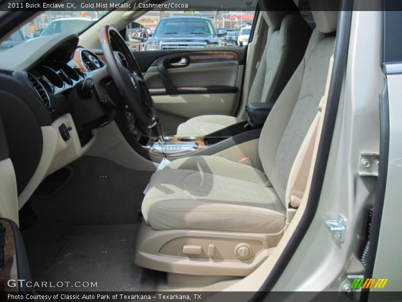 Gold Mist Metallic / Cashmere/Cocoa 2011 Buick Enclave CX