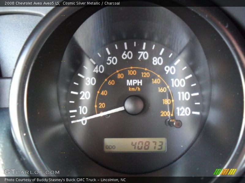 Cosmic Silver Metallic / Charcoal 2008 Chevrolet Aveo Aveo5 LS