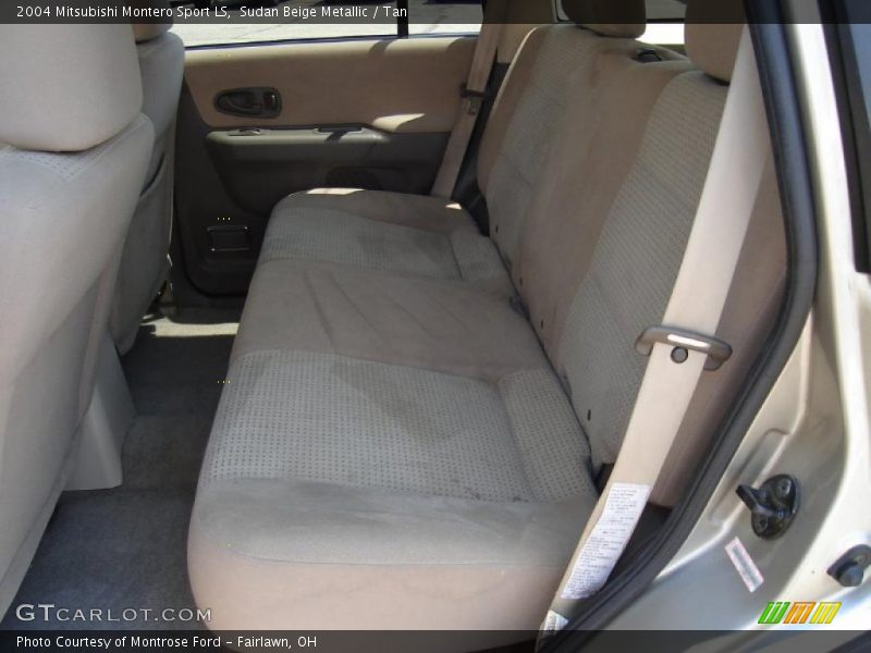 Sudan Beige Metallic / Tan 2004 Mitsubishi Montero Sport LS